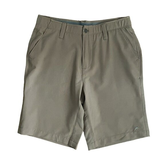 Arctic Cool Mens Cooling Performance Golf Shorts Sz 30 Tan Moisture Wicking UPF - Picture 1 of 7